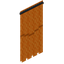 Tall Orange Curtains