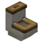 Oak Toilet