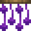 Purple String Curtain