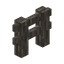 Acacia Log Fence