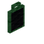 Black Green Enchanted Tall Seat Back