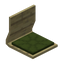 Green Floor Chair (Birch)