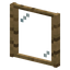 Oak Planks Pane Window