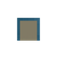Light Blue Ceiling Lamp (Wide Cap)