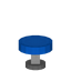 Light Blue Cushion Chair