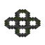 Mossy Cobblestone Honeycomb Paving