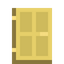 Bamboo Four Panel Door