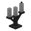 White Candelabra