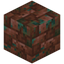 Cracked Flat Raw Copper Block Tiles