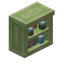Light Green Shelf Cabinet