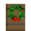 Spruce Door with Wreath