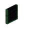 Black Green Enchanted Flat Seat Back