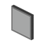 Clear Gray Stained Glass Pane