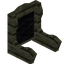 Black Skyroot Fancy Seat Back