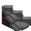 Light Gray Longer Roof (Crimson)