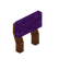 Purple Acacia Raised Seat Back