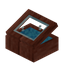 Light Blue Redwood Display Case
