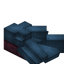 Cyan Longer Roof Slab (Crimson)