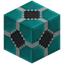 Decorated Cyan Glazed Terracotta
