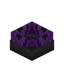 Purple Glazed Hopper Botany Pot