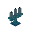 Gold Candelabra
