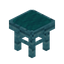 Cyan Blue Bioshroom Seat