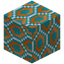 Hexagonical Orange Glazed Terracotta