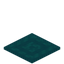 Cornered Cyan Carpet