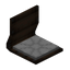 Light Gray Floor Chair (Framed)