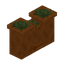 Red Sandstone Grass Topped Wall