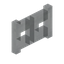 Foggy Blast Fence Gate