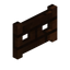 Walnut Fence Gate