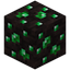Gloomslate Emerald Ore