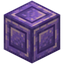 Thick Inlayed Amethyst Block