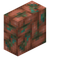 Raw Copper Brick Vertical Slab