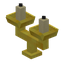 Golden Double Candle Holder