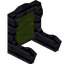 Green Lunar Fancy Seat Back