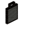Light Gray Blackwood Tall Seat Back