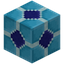 Decorated Light Blue Glazed Terracotta