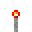 Light Gray Wool Redstone Torch