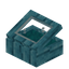 Cyan Blue Bioshroom Display Case