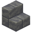 Cut Andesite Brick Stairs