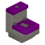 Magenta Toilet