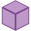 Magenta Clear Crystalix Glass
