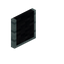 Black Bloom Flat Seat Back