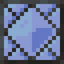 Blue Framed Glass Pane