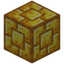 Brick Bordered Raw Gold Block