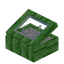 White Green Bioshroom Display Case
