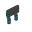 Light Gray Blue Bioshroom Raised Seat Back