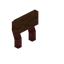 Brown Mangrove Raised Seat Back